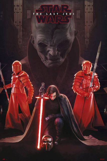 Star Wars The Last Jedi Snoke Leader - plakat