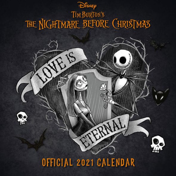 Nightmare Before Christmas - kalendarz 2021