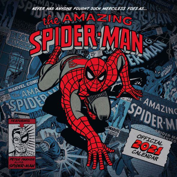 Spider-man - kalendarz 2021
