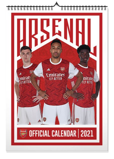 Arsenal FC - kalendarz A3 na 2021 rok