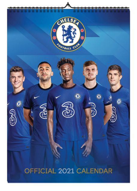 Chelsea FC - kalendarz A3 na 2021 rok