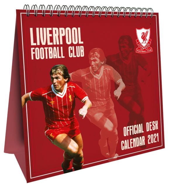 Liverpool FC - biurkowy kalendarz 2021