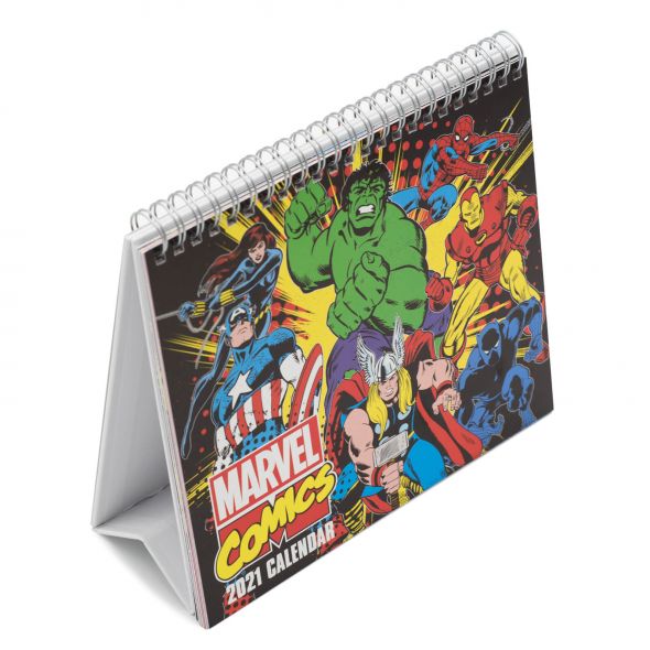Marvel Comics - biurkowy kalendarz 2021