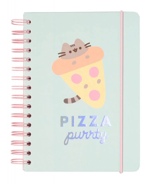 Pusheen Pizza Purrty - notes A5