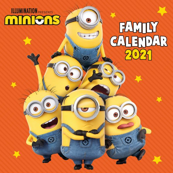 Minionki - kalendarz organizer 2021