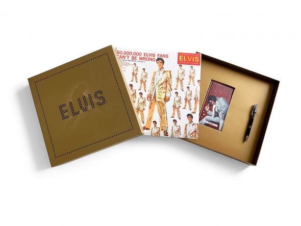 Elvis Presley - zestaw na prezent długopis, kalendarz, pamiętnik 2021
