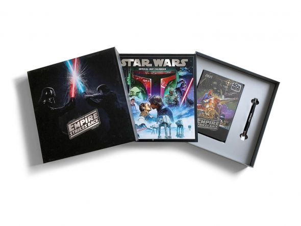 Star Wars - zestaw na prezent długopis, kalendarz, pamiętnik 2021
