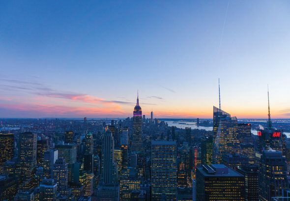 Panorama NY - fototapeta