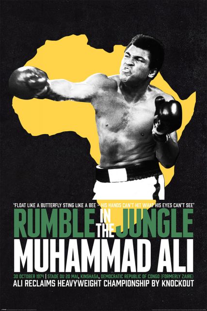 Muhammad Ali Rumble in the Jungle - plakat