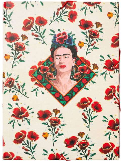 Frida Kahlo Flores - teczka A4