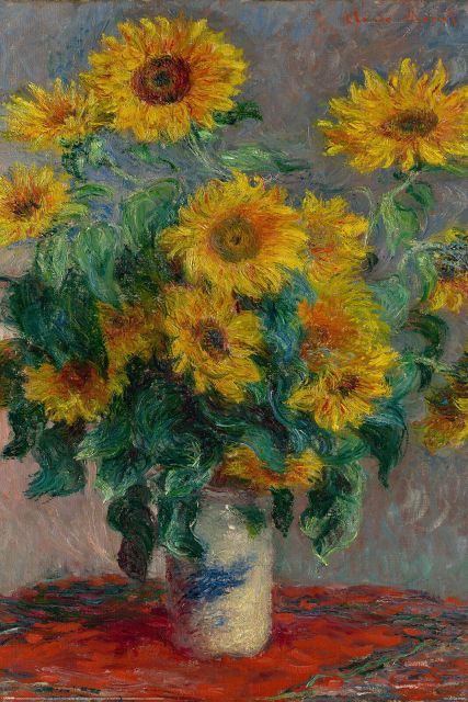 Bouquet of Sunflowers - plakat