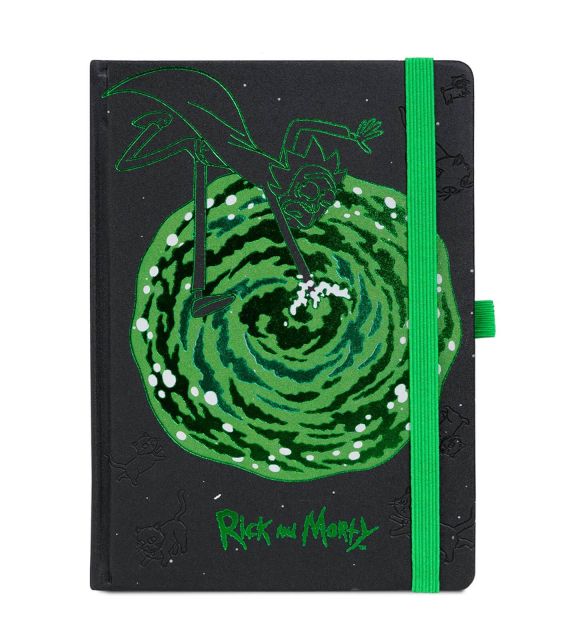 Notes w formacie A5 z Rick and Morty - Portals