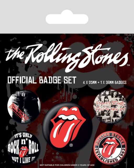 The Rolling Stones Classic - przypinki