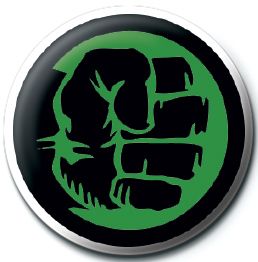 Marvel Comics Hulk Icon - przypinka