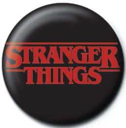Stranger Things Logo - przypinka