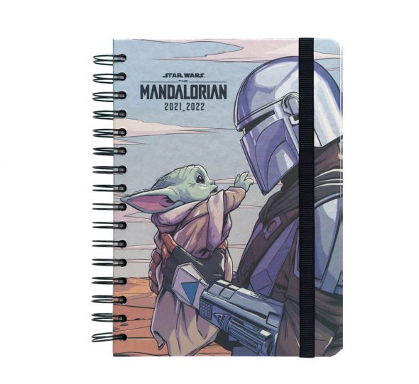 Star Wars The Mandalorian - dziennik A5 kalendarz 2021/2022