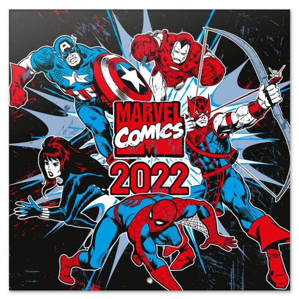 Marvel Comics - kalendarz 2022