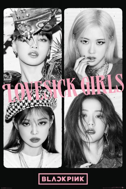 Blackpink Lovesick Girls - plakat