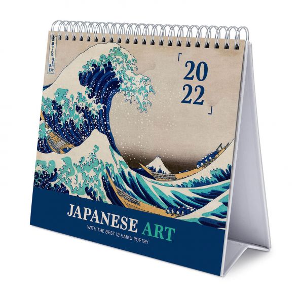 Japanese Art - biurkowy kalendarz 2022