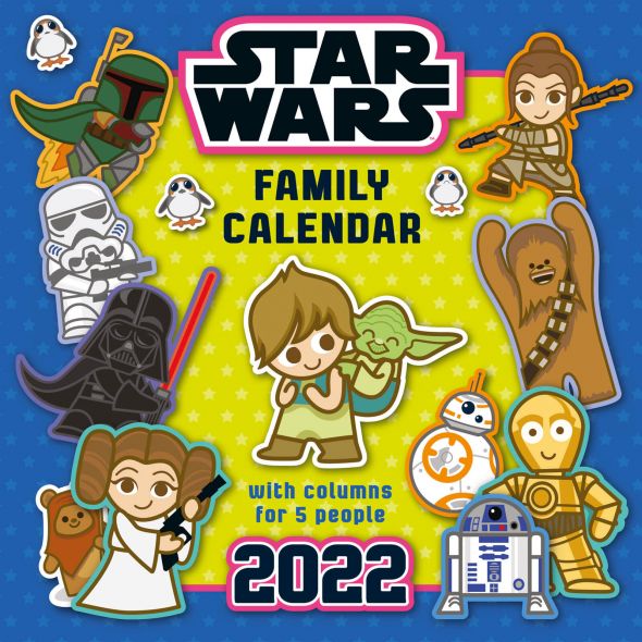 Star Wars - kalendarz organizer 2022