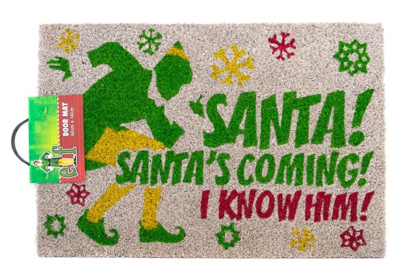Elf Santa's Coming - wycieraczka