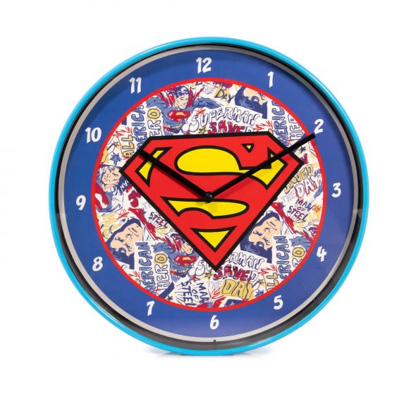 Superman Logo - zegar ścienny
