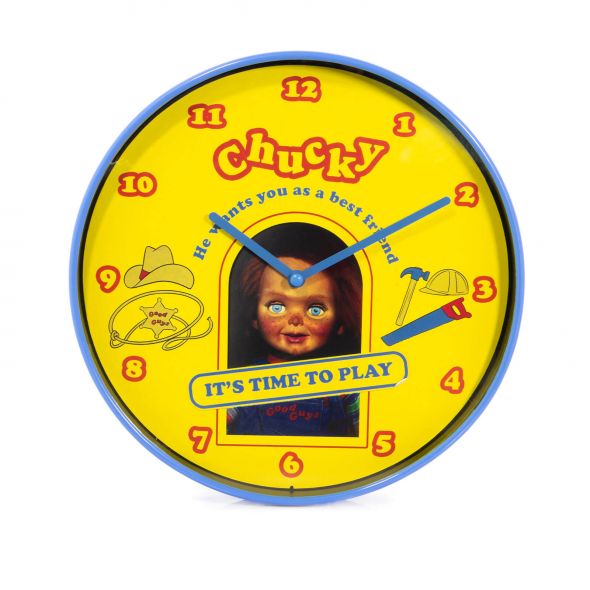 Chucky - zegar ścienny