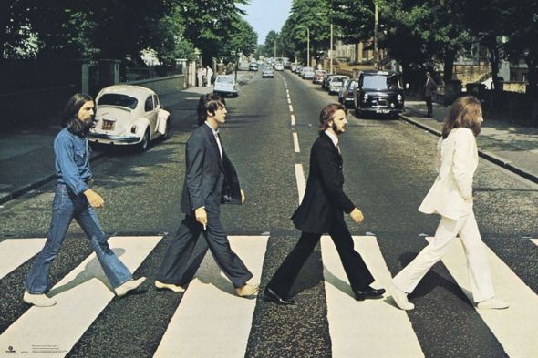 The Beatles Abbey Road - plakat