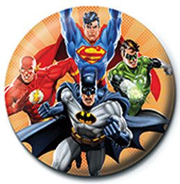 DC Comics Justice League Burst - przypinka