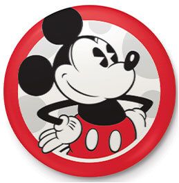Mickey Mouse - przypinka