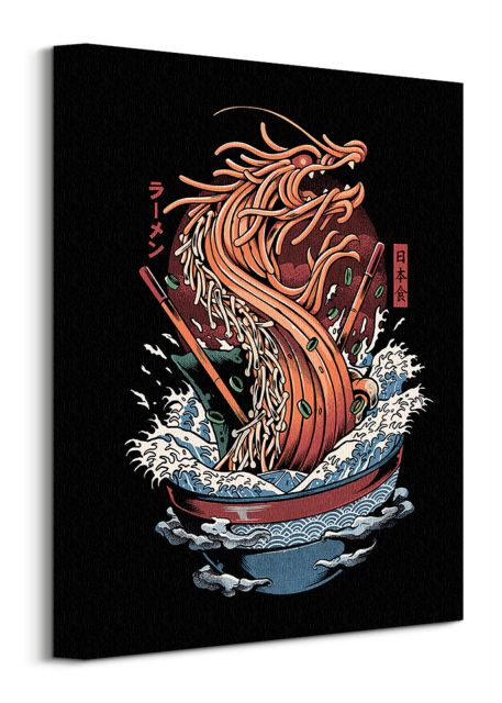 Ilustrata Dragon Ramen - obraz na płótnie