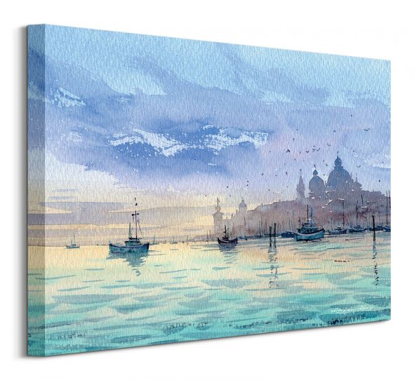 Venice From Boat - obraz na płótnie