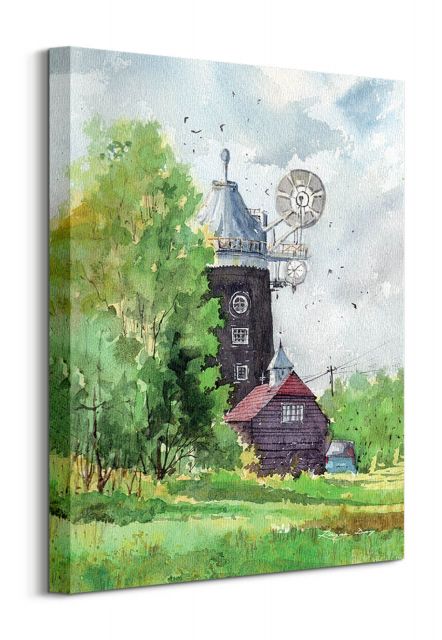 Wray Common Windmill Surrey - obraz na płótnie