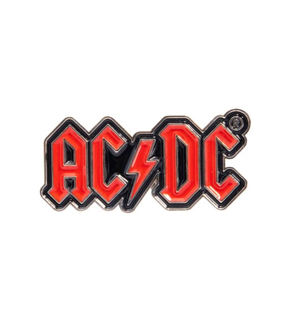 Emaliowana przypinka AC/DC logo