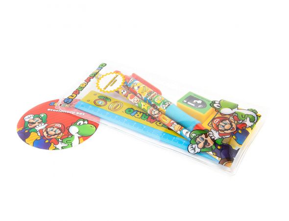 Super Mario Colour Block - przybory szkolne