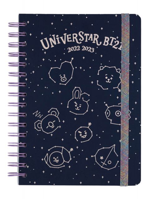 BT21 Universtar - dziennik A5 kalendarz 2022/2023