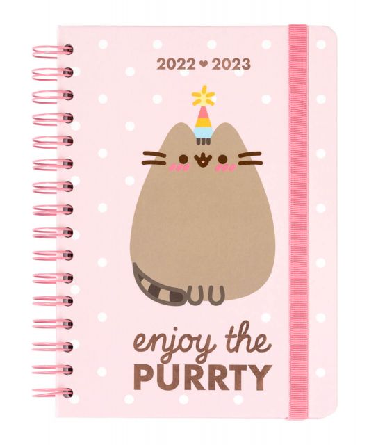 Pusheen Enjoy the Purrty - dziennik A5 kalendarz 2022/2023