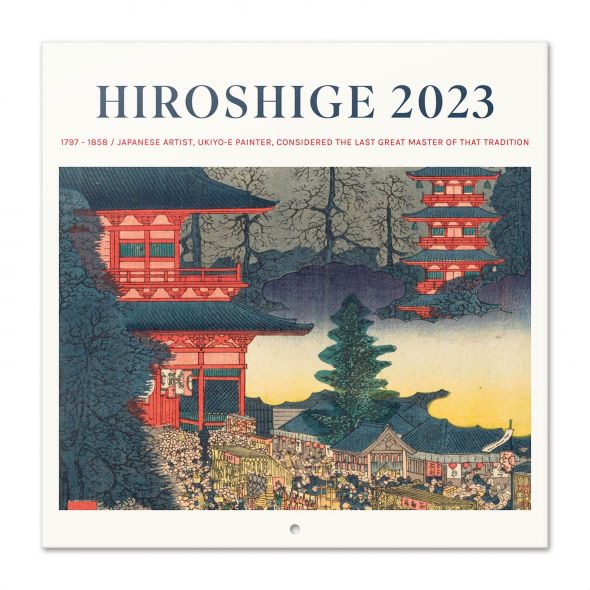 Japanese Art Hiroshige - kalendarz 2023