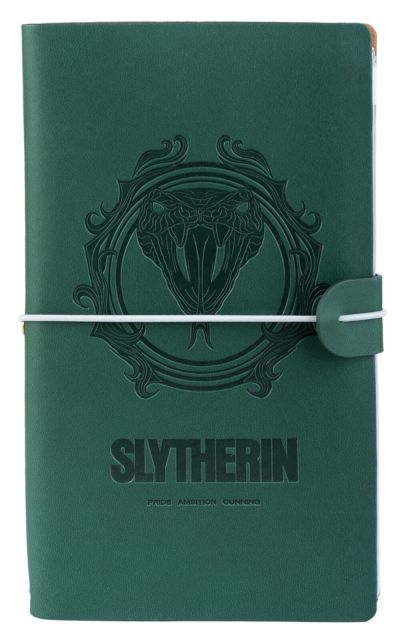 Harry Potter Slytherin - notes skórzany