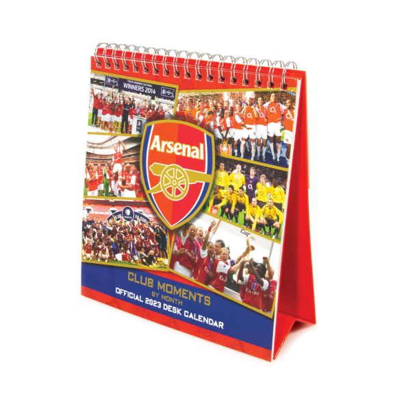 Arsenal FC - biurkowy kalendarz 2023