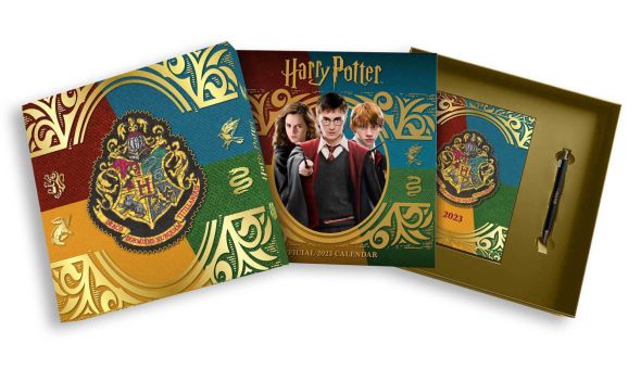 Harry Potter - zestaw na prezent długopis, kalendarz, pamiętnik 2023