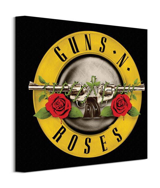 Guns N Roses Bullet Logo - obraz na płótnie