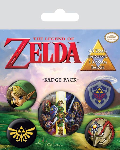 The Legend Of Zelda - przypinki