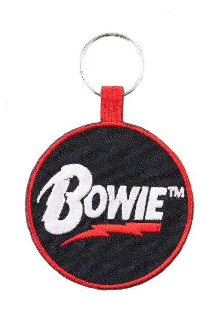 David Bowie Logo - tkany brelok