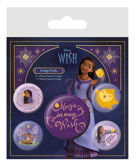Wish Magic In Every Wish - przypinki