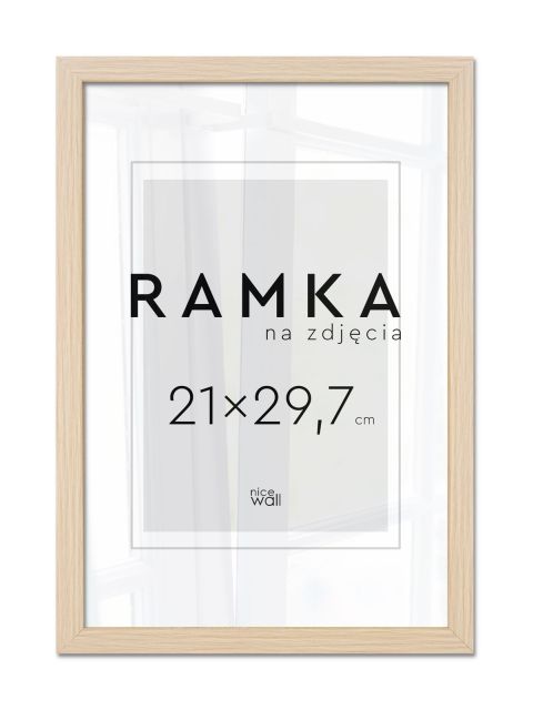 Ramka na zdjęcia 21x29,7 cm Buk A4