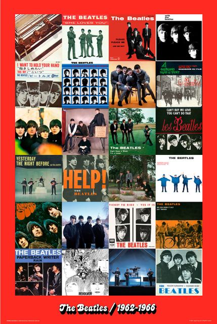 The Beatles Era 1962-1966 - plakat