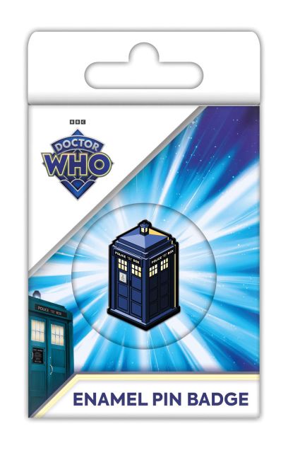 Doctor Who Tardis - przypinka