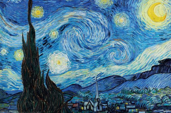 Vincent Van Gogh Starry Night - plakat