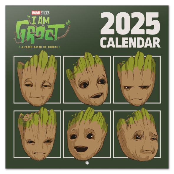 Marvel I Am Groot - kalendarz 2025